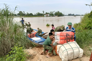 An Giang: Phát hiện số lượng lớn hàng lậu được tập kết ở bãi bồi