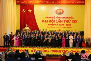 Quá trình công tác của đồng chí Bí thư, các phó Bí thư Tỉnh ủy Thanh Hóa khóa XIX