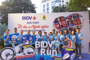 BIDV khởi động giải chạy Tết ấm cho người nghèo 2021 - Vì miền Trung thương yêu