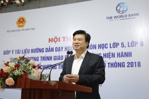 Bộ GD&ĐT điều chỉnh nội dung dạy học lớp 5 và lớp 9
