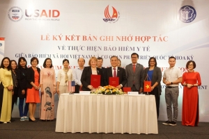 BHXH Việt Nam và USAID ký Bản ghi nhớ hợp tác hỗ trợ thực hiện chính sách bảo hiểm y tế
