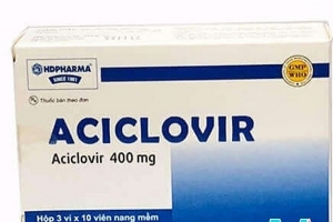 Xử phạt và buộc tiêu hủy thuốc Aciclovir 400mg của Công ty Cổ phần Dược Vật tư y tế Hải Dương do không đạt tiêu chuẩn chất lượng