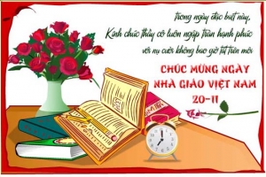 Tuyển tập những lời chúc dành tặng thầy cô ngày 20/11 hay và ý nghĩa nhất
