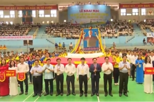 Thái Nguyên: Khai mạc Hội khỏe Phù Đổng lần thứ XVII, năm học 2020 - 2021