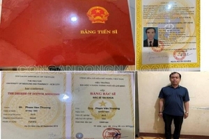 Bắt tạm giam đối tượng làm giả văn bản của Thủ tướng và các Bộ trưởng