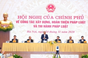 Hội nghị của Chính phủ về hoàn thiện và thi hành pháp luật