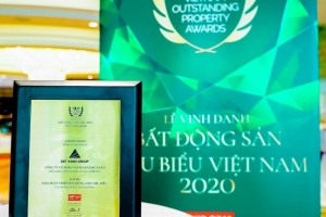 Tập đoàn Đất Xanh tiếp tục được vinh danh 'Nhà phát triển bất động sản tiêu biểu'