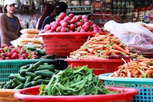 Giá thực phẩm hôm nay 30/11: Giá rau củ tăng trở lại