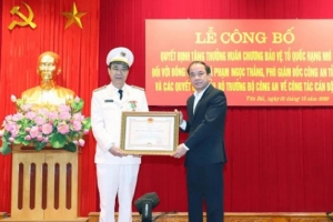 Yên Bái: Công bố các quyết định về công tác cán bộ của Công an tỉnh