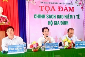 Bến Tre: Nỗ lực duy trì người tham gia BHYT tại các xã bãi ngang