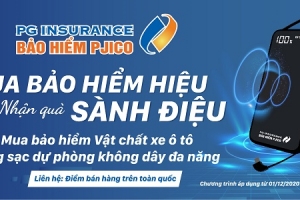 PJICO tri ân khách hàng mua bảo hiểm xe ô tô
