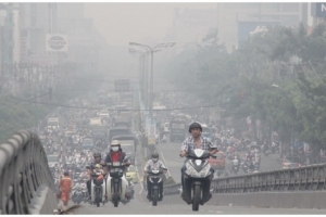 Hà Nội: Ô nhiễm không khí vượt ngưỡng tím, cảnh báo mức nguy hại sức khỏe