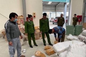 Thanh Hóa: Tiêu hủy gần 7 tấn thịt sấy khô không rõ nguồn gốc