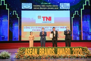 TNI Holdings Vietnam được vinh danh Thương hiệu mạnh ASEAN 2020