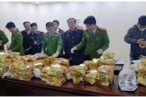 Nghệ An: Bắt giữ 4 đối tượng chở 8 bì xác rắn nghi ma túy