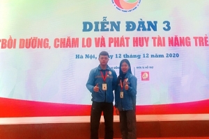 4 VĐV xuất sắc của Thanh Hoá tham dự Đại hội Tài năng trẻ Việt Nam lần thứ III