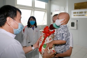 Ghép tuỷ cứu sống bệnh nhi ung thư 30 tháng tuổi- Thành công lớn của y học