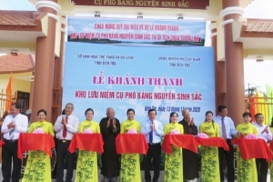 Bến Tre: Khánh thành khu lưu niệm cụ Phó bảng Nguyễn Sinh Sắc