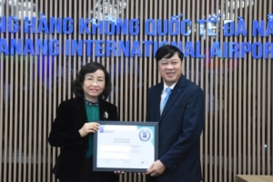 Cảng Hàng không quốc tế Đà Nẵng: Được Hội đồng sân bay Quốc tế cấp chứng nhận Kiểm chuẩn y tế sân bay