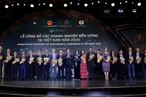 Vinamilk vững vàng vị trí dẫn đầu Top 100 doanh nghiệp bền vững Việt Nam năm 2020
