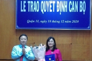 TPHCM: Bà Trần Thị Bích Trâm giữ chức vụ Phó Chủ tịch UBND quận 11