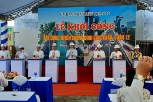 TPHCM: Khởi công công trình nâng cấp, mở rộng đường Đình Giao Khẩu, quận 12