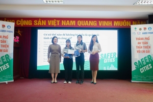 Lễ tổng kết chiến dịch và trao giải Cuộc thi “Thành phố an toàn, thân thiện với em gái”