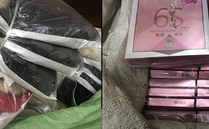 Liên tiếp phát hiện 2 xe ô tô vận chuyển hàng hóa không rõ nguồn gốc xuất xứ