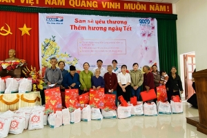 Kienlongbank trao tặng 7.950 phần quà Tết cho các gia đình có hoàn cảnh khó khăn