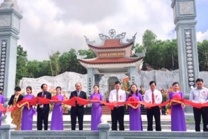 Thủ tướng Nguyễn Xuân Phúc dự Lễ khánh thành Đền thờ Liệt sĩ Núi Quế - Anh linh Đài