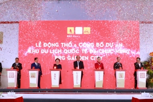 BRG động thổ và công bố dự án Khu du lịch quốc tế đa chức năng BRG Garden City