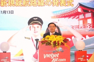 Vietjet mở thêm 5 đường bay mới tới Nhật Bản