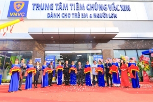 Nam Định: Chính thức khai trương Trung tâm tiêm chủng VNVC năm sao