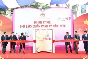 Hà Nội: Khai mạc phố sách Xuân Canh Tý 2020