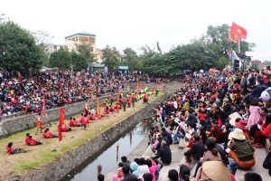 Vĩnh Phúc: Rộn ràng lễ hội kéo Song