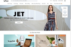 Website thương mại điện tử Leflair ngừng hoạt động