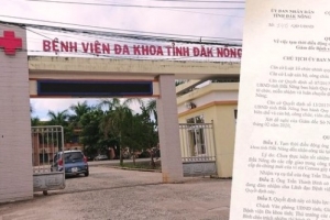 Đắk Nông: Điều động giám đốc Bệnh viện Đa khoa tỉnh, vì lơ là chống dịch virus corona