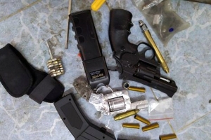 Kon Tum: Thanh niên bị bắt vì tàng trữ ma túy và nhiều súng đạn
