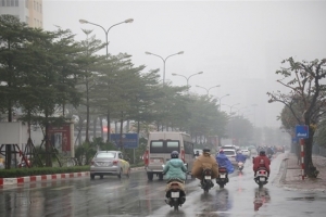 Thời tiết ngày 10/3: Không khí lạnh tràn về gây mưa ở Bắc Bộ