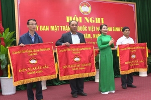 Bình Định: UBMTTQVN tỉnh hội nghị lần 5, khóa XI