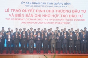 Xúc tiến đầu tư vào Quảng Bình: Mời gọi đầu tư hơn 92.000 tỷ đồng