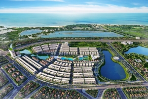 Cất nóc nhà phố vườn thuộc giai đoạn 1 dự án La Vida Residenes