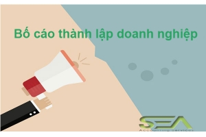 Bố cáo thành lập Doanh nghiệp