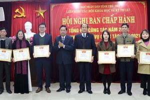 Phú Thọ: Liên hiệp các Hội Khoa học và Kỹ thuật tỉnh triển khai nhiệm vụ năm 2021