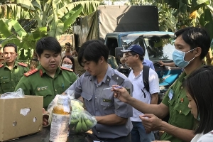 Đồng Nai: Phát hiện hơn 2 tấn chuối ngâm hóa chất chuẩn bị bán dịp Tết Nguyên đán