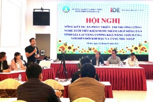 Gia Lai: Hơn 2.700 hộ nông dân được hỗ trợ lắp đặt hệ thống tưới tiết kiệm nước