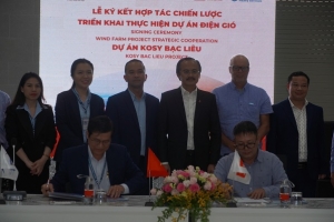 Ký kết hợp tác chiến lược triển khai các Dự án điện gió tại Việt Nam và Dự án Kosy Bạc Liêu