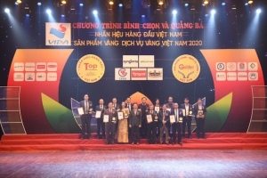 King Coffee đạt giải thưởng Top 20 Sản phẩm vàng, Dịch vụ vàng Việt Nam năm 2020
