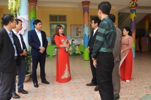 Thanh Hóa: Thẩm định đạt chuẩn nông thôn mới tại xã Tiến Lộc và Triệu Lộc