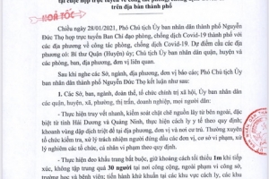 TP. Hải Phòng kích hoạt các biện pháp phòng chống dịch Covid-19